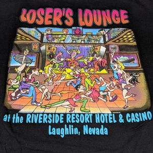 Hanes Shirts - 90s Nevada Hotel & Casino T-shirt Hanes Shirts - 90s Nevada Hotel & Casino T-shirt